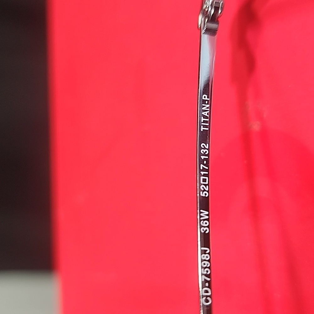 Dior Silver Eyeglasses FRAME - Picture 4 of 11